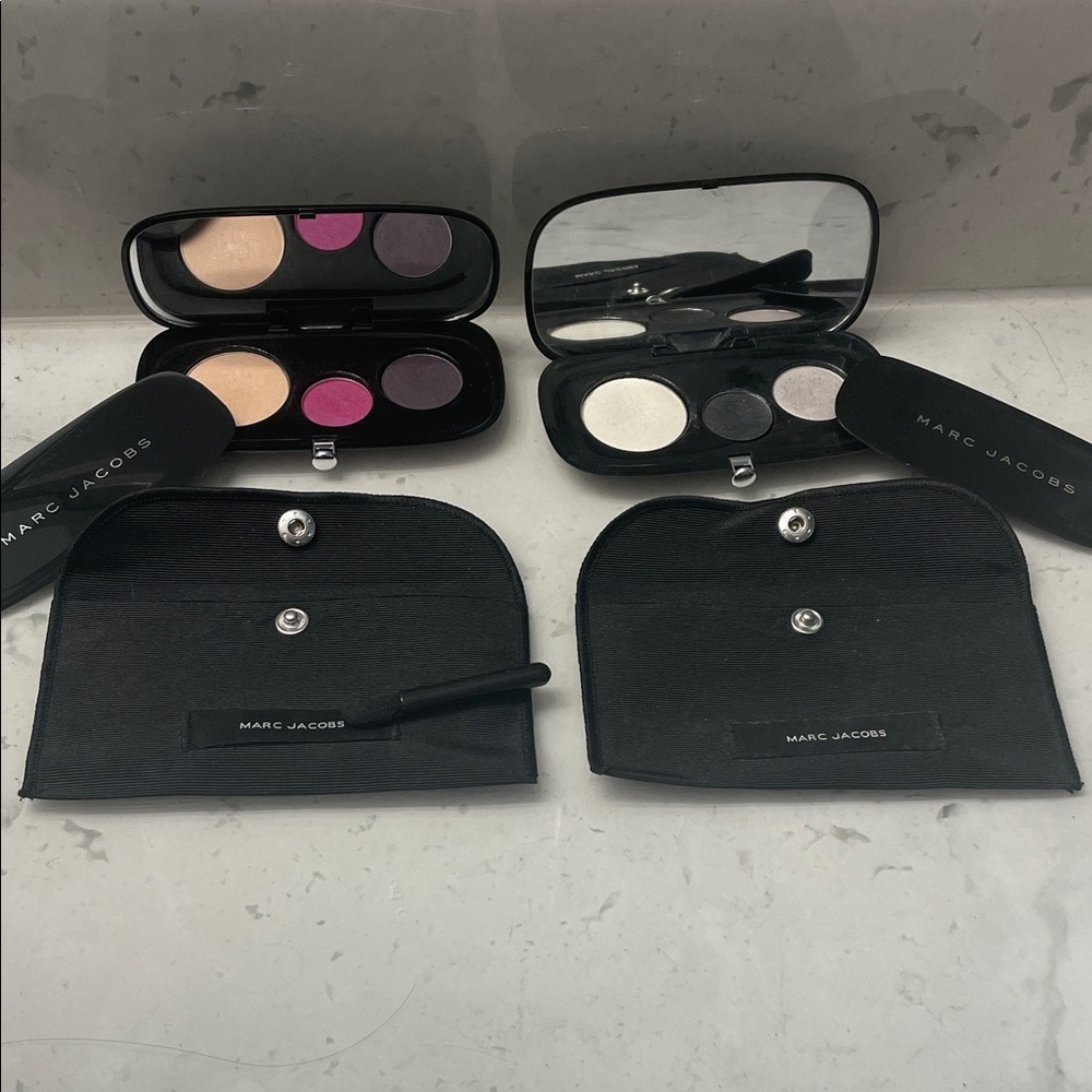 Bundle of two Marc Jacobs mini eyeshadow palettes